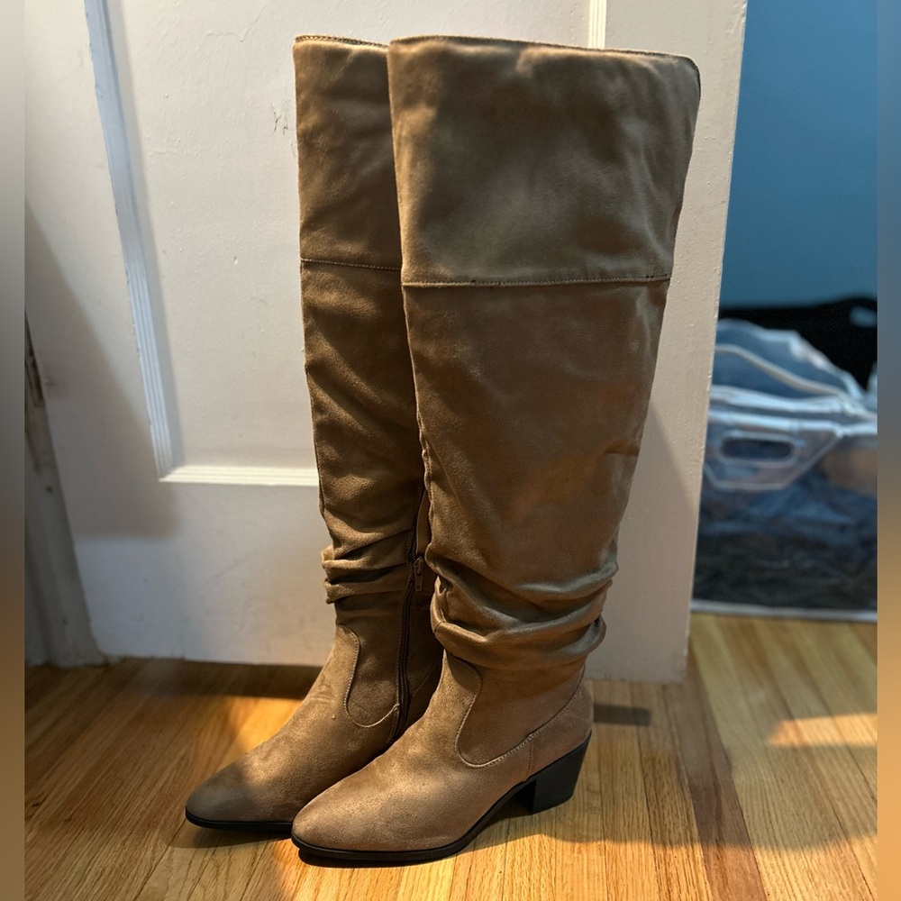 Knee high boots